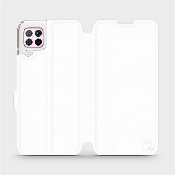 Hülle für Huawei P40 Lite - Farbe White&Orange