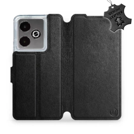 Hülle für Realme GT 7T - Farbe Black Leather