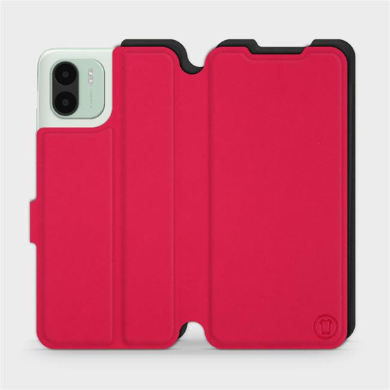 Hülle für Xiaomi Redmi A1 - Farbe Rot mit Schwarz