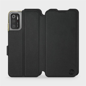 Hülle für Xiaomi Poco M3 Pro 5G - Farbe Schwarz mit Schwarz