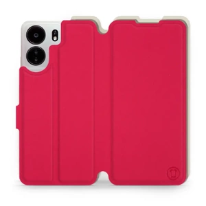 Hülle für Xiaomi POCO C65 - Farbe Rot mit Platin