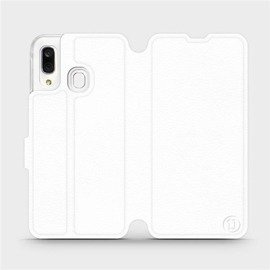 Hülle für Samsung Galaxy A40 - Farbe White&Gray