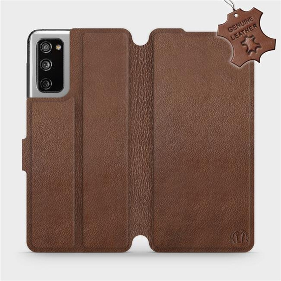 Hülle für Samsung Galaxy S20 FE - Farbe Brown Leather