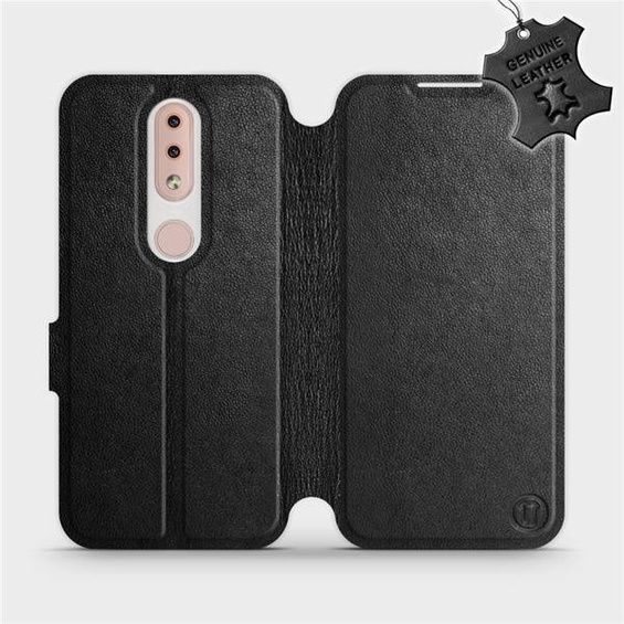 Hülle für Nokia 4.2 - Farbe Black Leather