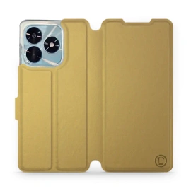 Hülle für Huawei Honor X5c Plus - Farbe Gold&Orange