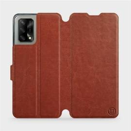 Hülle für OPPO A74 - Farbe Brown&Gray