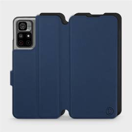 Hülle für Xiaomi Redmi Note 11 - Farbe Marine mit Schwarz