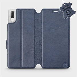Hülle für Sony Xperia L3 - Farbe Blue Leather