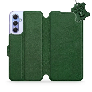 Hülle für Samsung Galaxy A34 5G - Farbe Green Leather