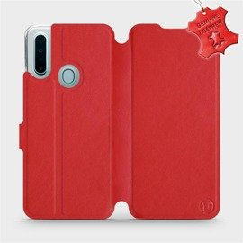Hülle für OPPO A31 - Farbe Red Leather