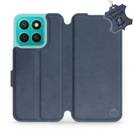 Hülle für Huawei Honor X8c - Farbe Blue Leather