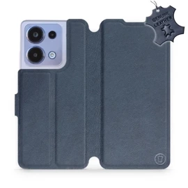 Hülle für Xiaomi POCO M6 Pro - Farbe Blue Leather