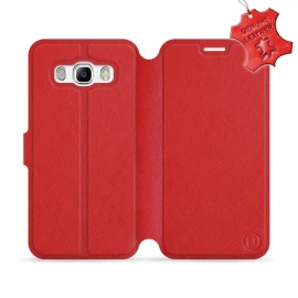 Hülle für Samsung Galaxy J5 2016 - Farbe Red Leather