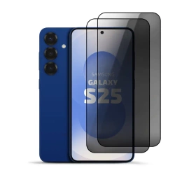 2er Set Privacy Panzerglas für Samsung Galaxy S25