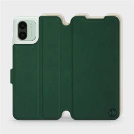 Hülle für Xiaomi Redmi A1 - Farbe Grün mit Platin