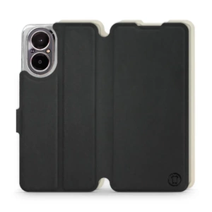 Hülle für Realme C67 4G - Farbe Schwarz mit Platin