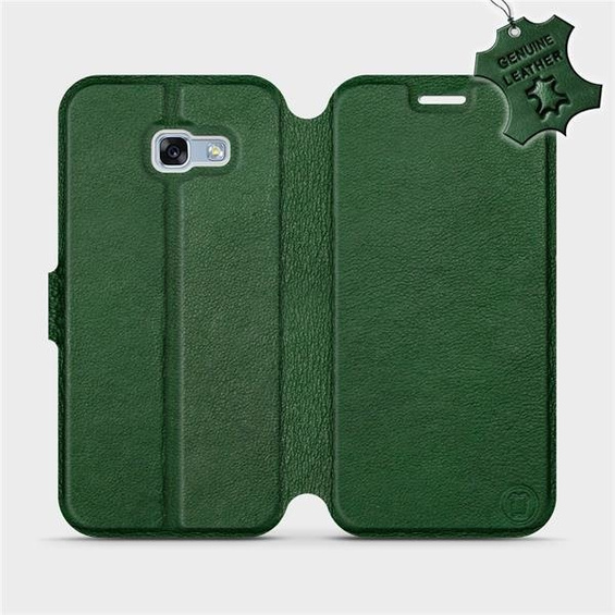 Hülle für Samsung Galaxy A5 2017 - Farbe Green Leather