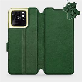 Hülle für Xiaomi POCO C40 - Farbe Green Leather