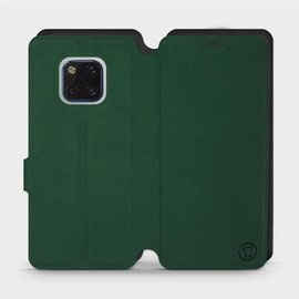 Hülle für Huawei Mate 20 Pro - Farbe Grün mit Schwarz