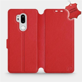 Hülle für LG G7 ThinQ - Farbe Red Leather
