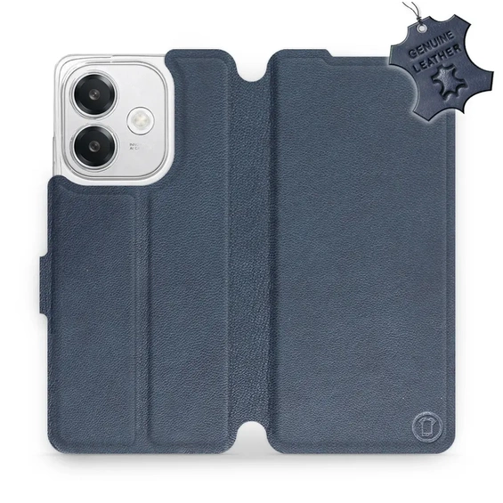 Hülle für OPPO A60 5G - Farbe Blue Leather