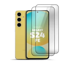 2er Set Panzerglas Clear für Samsung Galaxy S24 FE