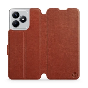 Hülle für Realme C53 - Farbe Brown&Gray