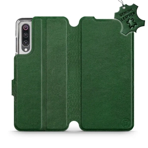 Hülle für Xiaomi Mi 9 - Farbe Green Leather