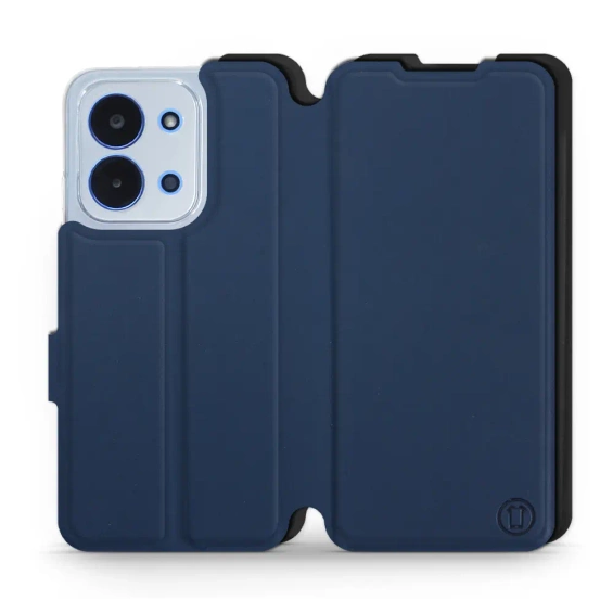 Hülle für Xiaomi Redmi 15C 4G - Farbe Marine mit Schwarz