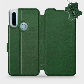 Hülle für OPPO A31 - Farbe Green Leather