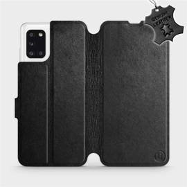 Hülle für Samsung Galaxy A31 - Farbe Black Leather