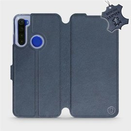 Hülle für Xiaomi Redmi Note 8T - Farbe Blue Leather