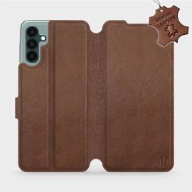 Hülle für Samsung Galaxy A04S - Farbe Brown Leather