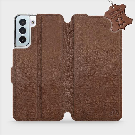Hülle für Samsung Galaxy S21 Plus - Farbe Brown Leather