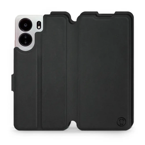 Hülle für Xiaomi POCO C65 - Farbe Schwarz mit Schwarz