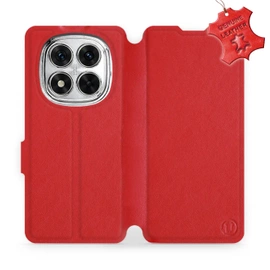 Hülle für Xiaomi Redmi Note 14 Pro 5G - Farbe Red Leather