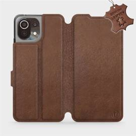 Hülle für Xiaomi Mi 11 Lite - Farbe Brown Leather