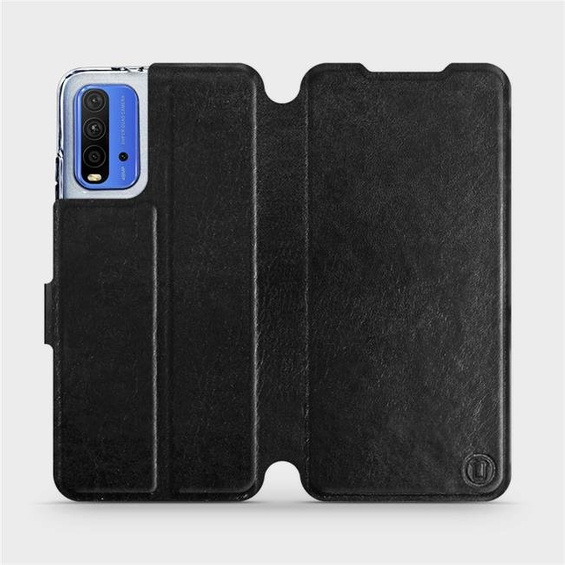 Hülle für Xiaomi Redmi 9T - Farbe Black&Orange