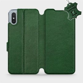 Hülle für Xiaomi Redmi 9A - Farbe Green Leather