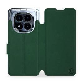 Hülle für Xiaomi Redmi Note 14 Pro 5G - Farbe Grün mit Schwarz