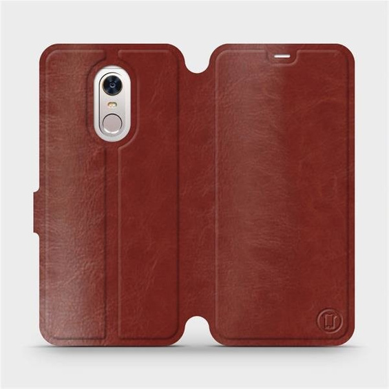 Hülle für Xiaomi Redmi 5 Plus - Farbe Brown&Gray