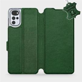 Hülle für Motorola Moto G22 - Farbe Green Leather