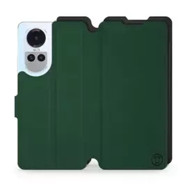 Hülle für OPPO Reno 10 5G - Farbe Grün mit Schwarz