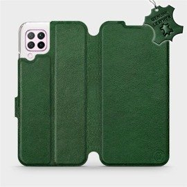 Hülle für Huawei P40 Lite - Farbe Green Leather