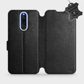 Hülle für Xiaomi Redmi 8 - Farbe Black Leather