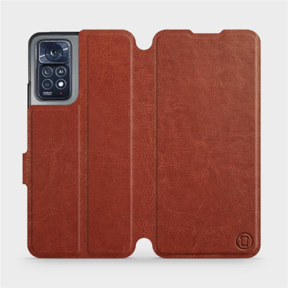 Hülle für Xiaomi Redmi Note 11 Pro 5G - Farbe Brown&Gray