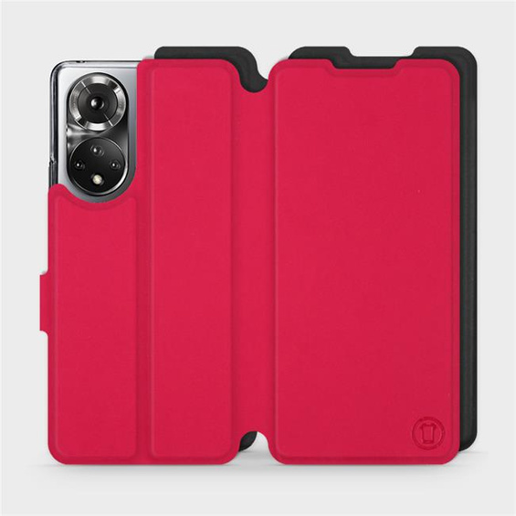 Hülle für Huawei Honor 50 - Farbe Rot mit Schwarz
