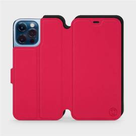 Hülle für Apple iPhone 13 Pro Max - Farbe Rot mit Schwarz