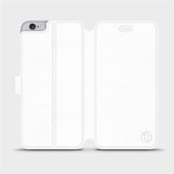 Hülle für Apple iPhone 6s Plus - Farbe White&Orange