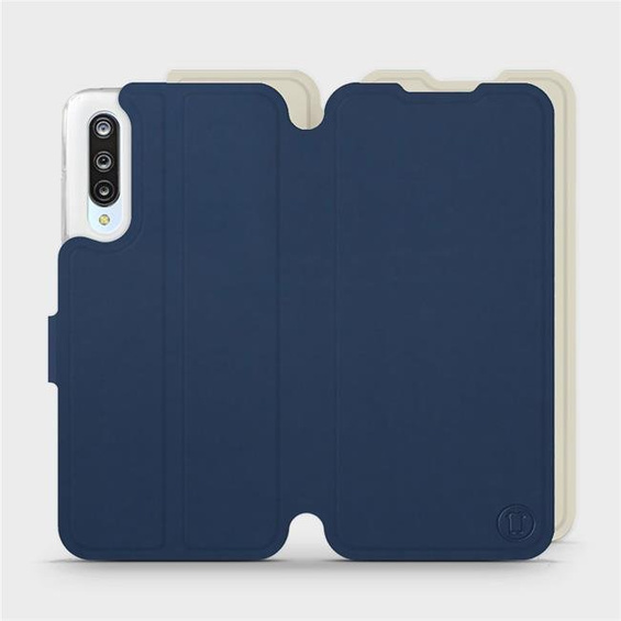 Hülle für Xiaomi Mi 9 Lite - Farbe Marineblau mit Platin